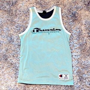 Men’s Athletic Champion Turquoise Jersey - Large